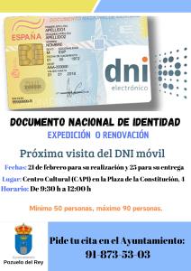 DNI expedición o renovación 