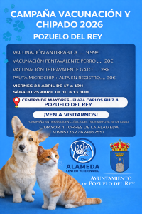 CAMPAÑA DE VACUNACIÓN Y CHIPADO 2026