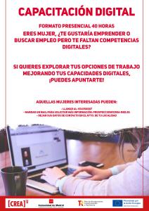 Curso gratuito para Mujeres en Capacitación Digital